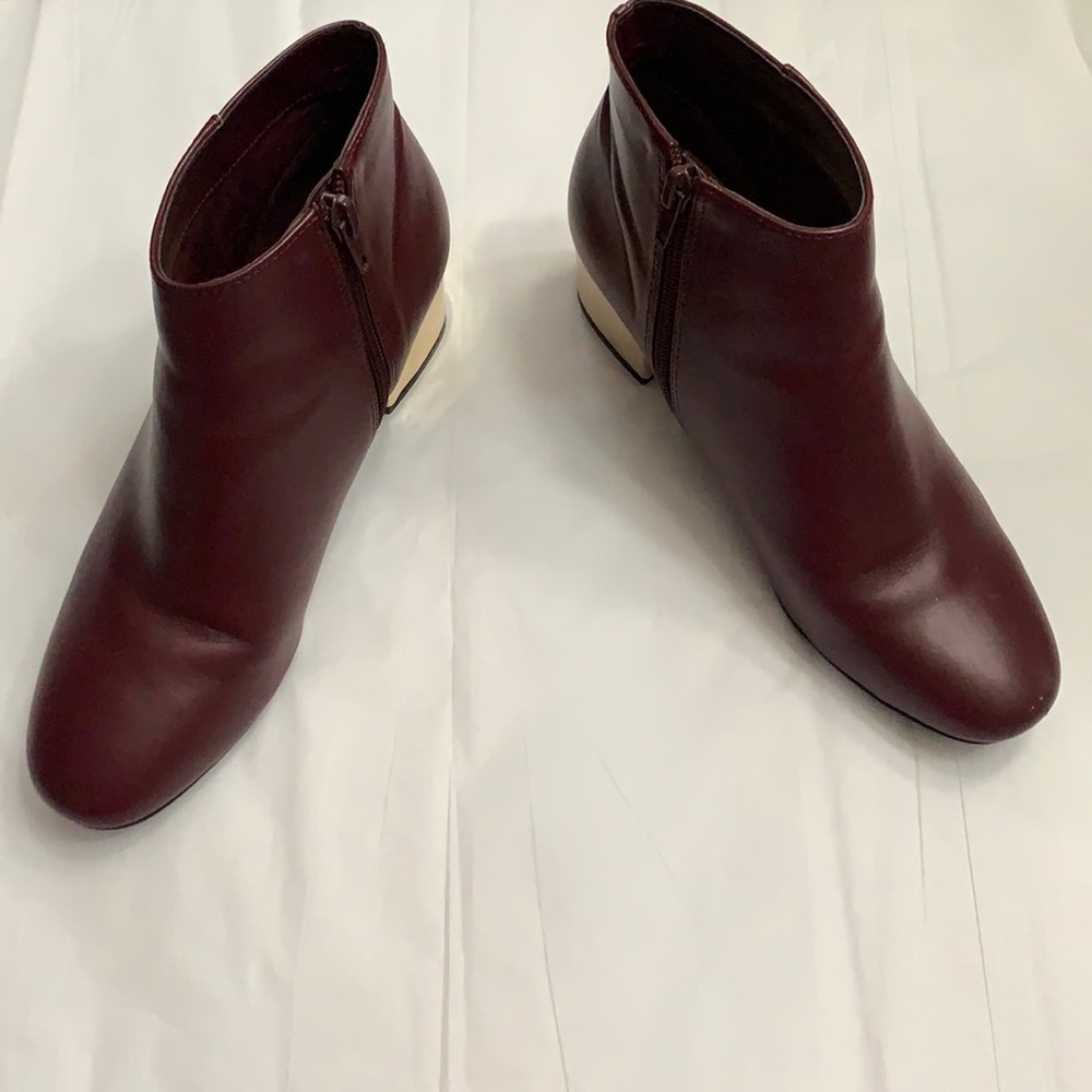 Marc New York burgundy ankle boots Size 7 - Picture 3 of 17